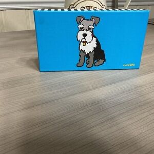 Blue Marc Tetro Dog Print wallet